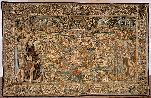 Tournament from the Valois Tapestries Tournament from the Valois Tapestries